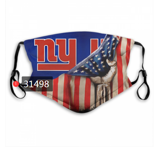 NFL 2020 New York Giants #88 Dust mask with filter->nfl dust mask->Sports Accessory